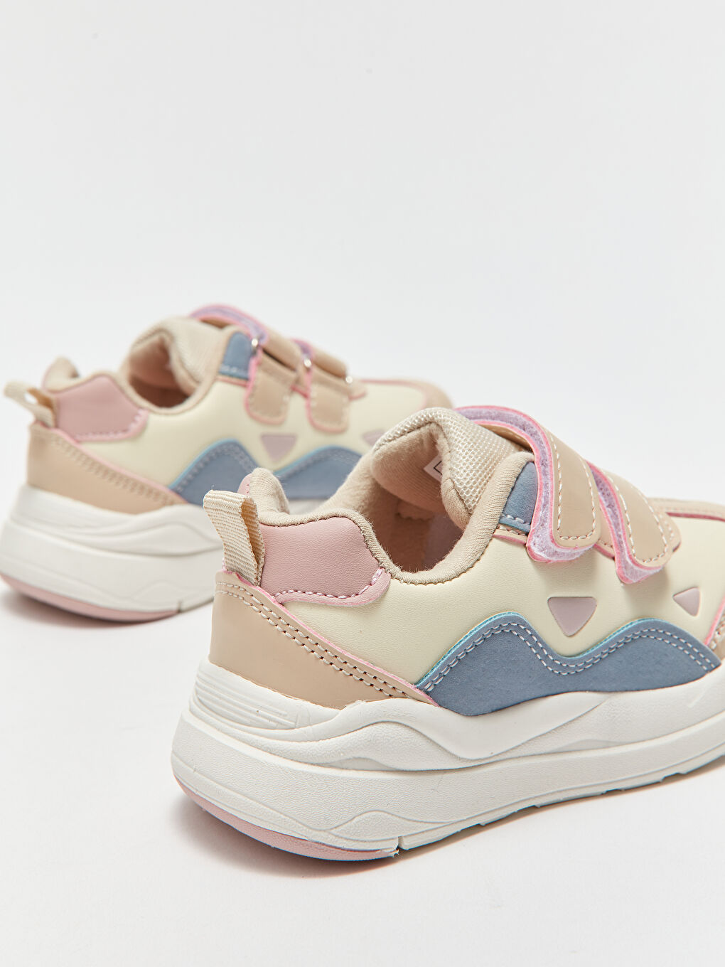 Hook and Loop Baby Girls' Sneakers-3