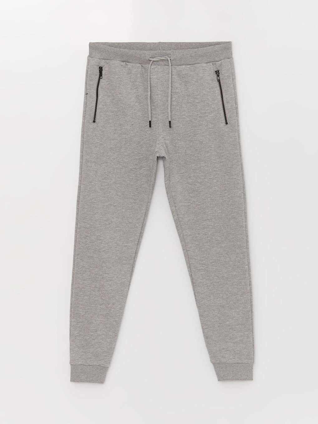 Gri Slim Fit Erkek Jogger Eşofman Altı-5
