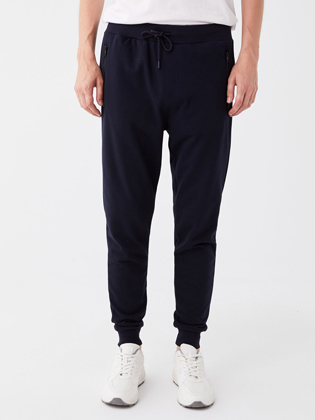 Lacivert Slim Fit Erkek Jogger Eşofman Altı-1