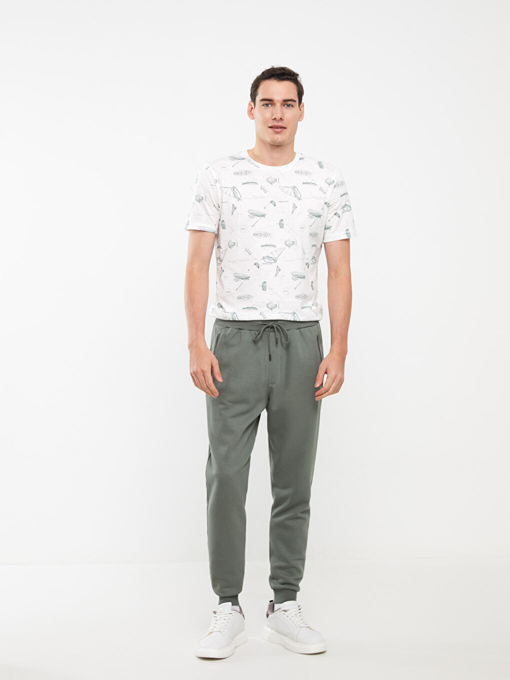 XSIDE Slim Fit Men's Thick Jogger Sweatpants -W33297Z8-S8V