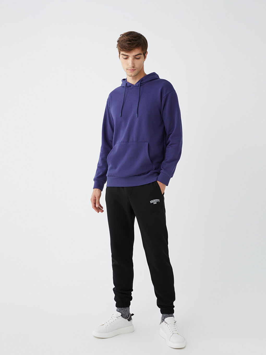 XSIDE Standardni kroj Muške Debele Jogger Trenerke -W33307Z8-CVL