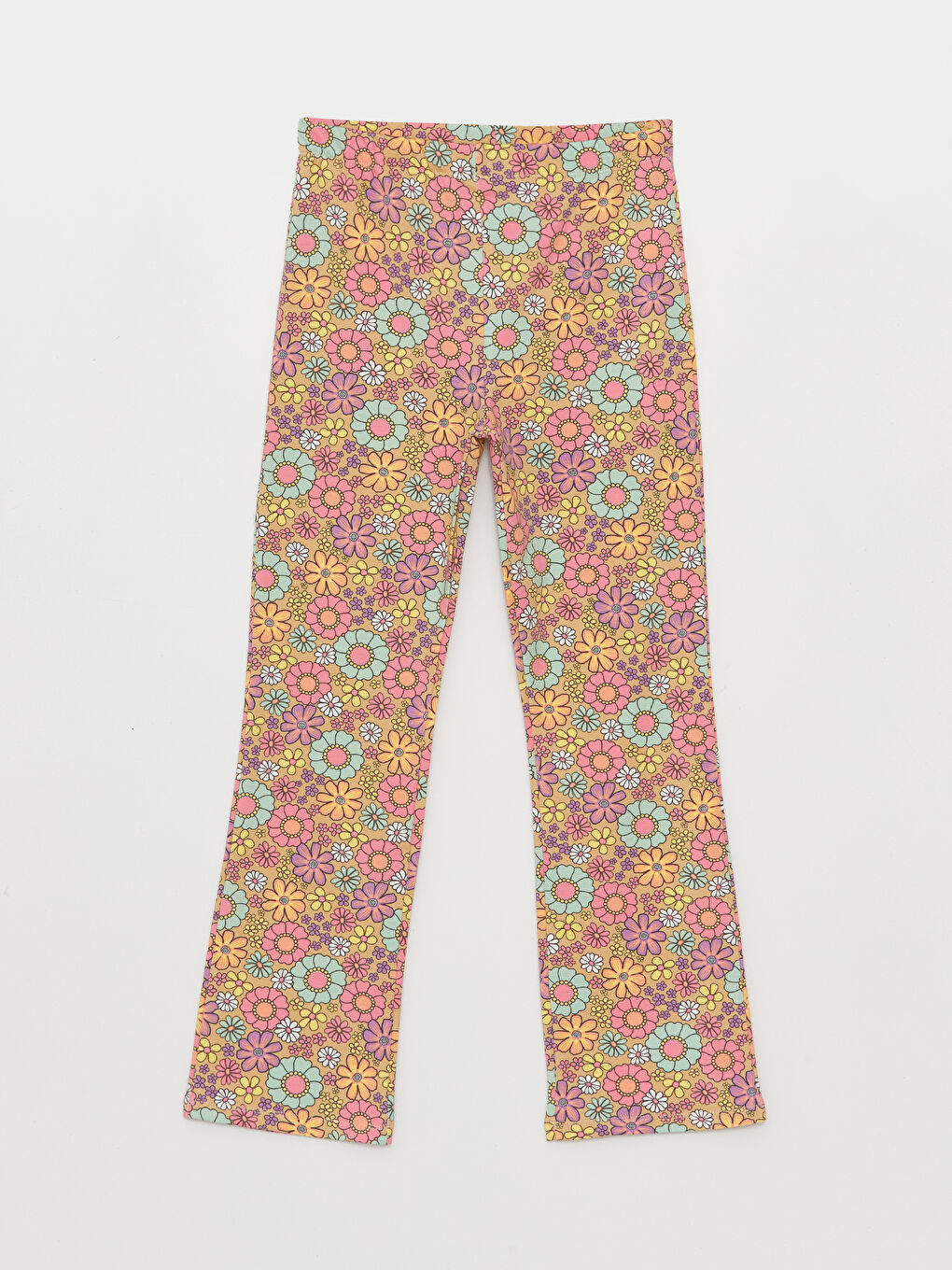 Colanți Evazați cu Talie Elastică pentru Fete