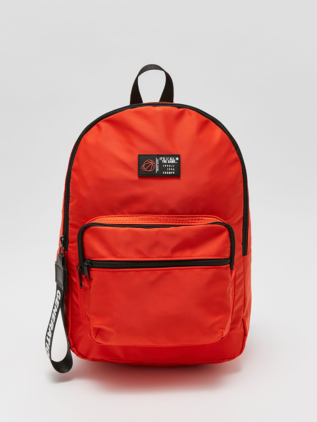LCW ACCESSORIES Text Printed Boys' Backpack -W33412Z4-GYJ