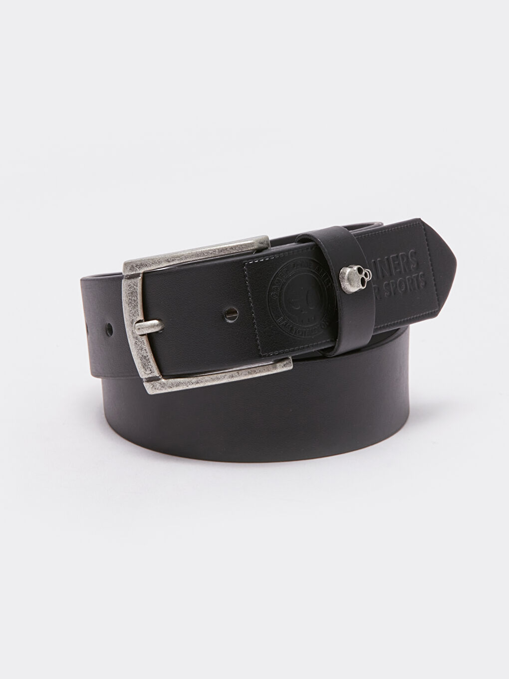 Faux Leather Boys' Belt