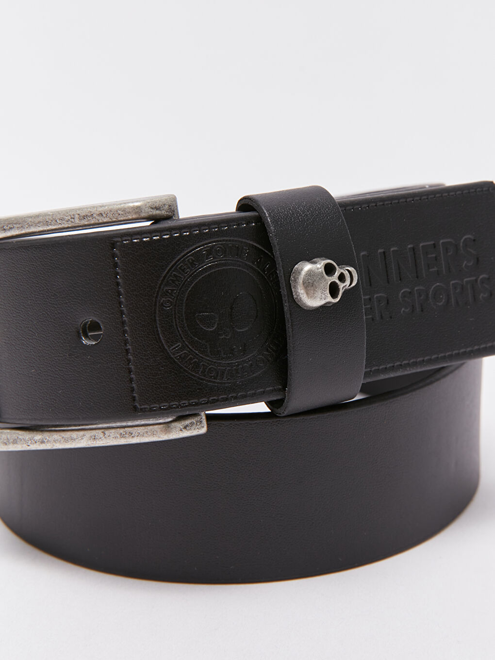 Faux Leather Boys' Belt-3