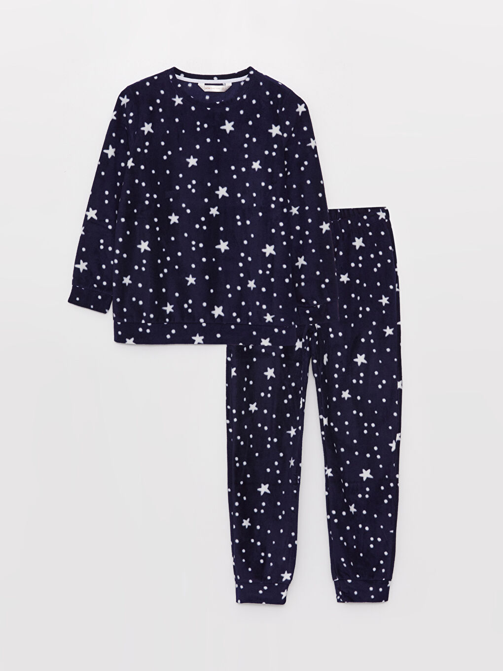 LC Waikiki Crew Neck New Year Themed Women's Pyjama Set -W33484Z8-LSJ