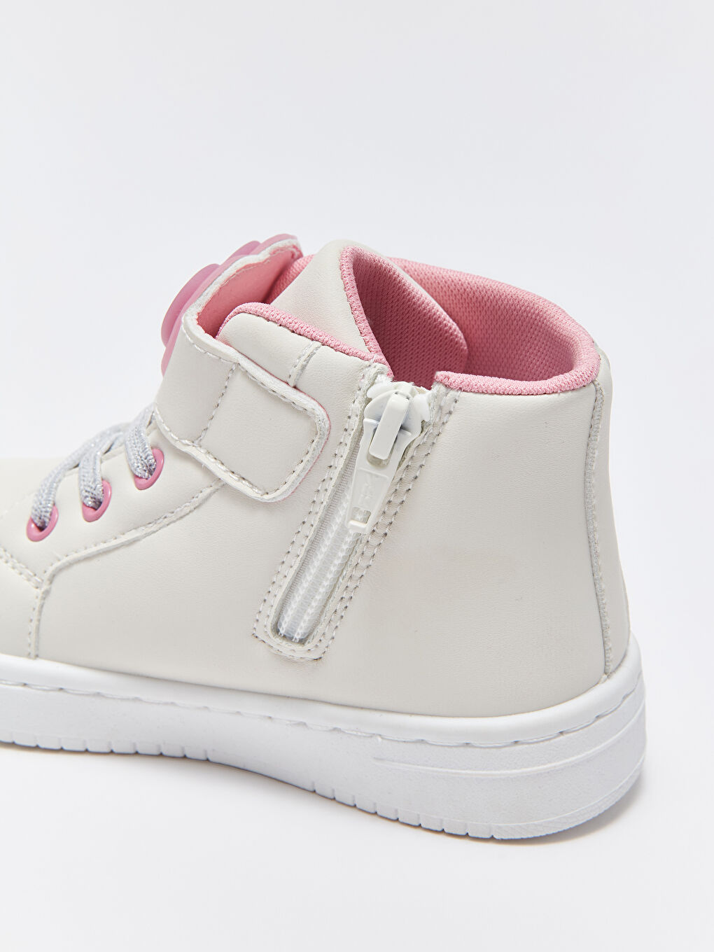 ტყავის ეფექტის პრინტიანი სპორტული ფეხსაცმელი გოგონებისთვის-4