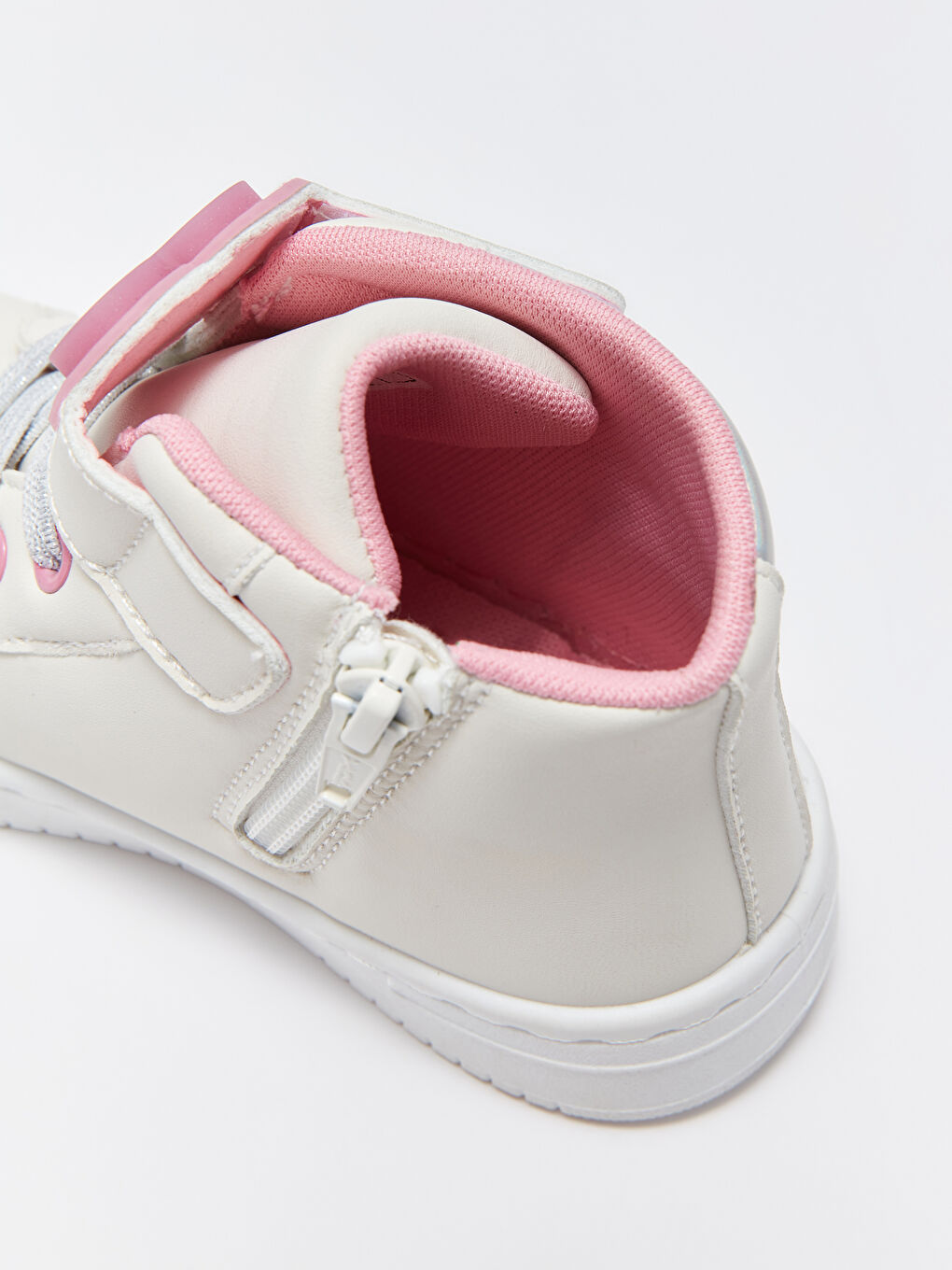 ტყავის ეფექტის პრინტიანი სპორტული ფეხსაცმელი გოგონებისთვის-5