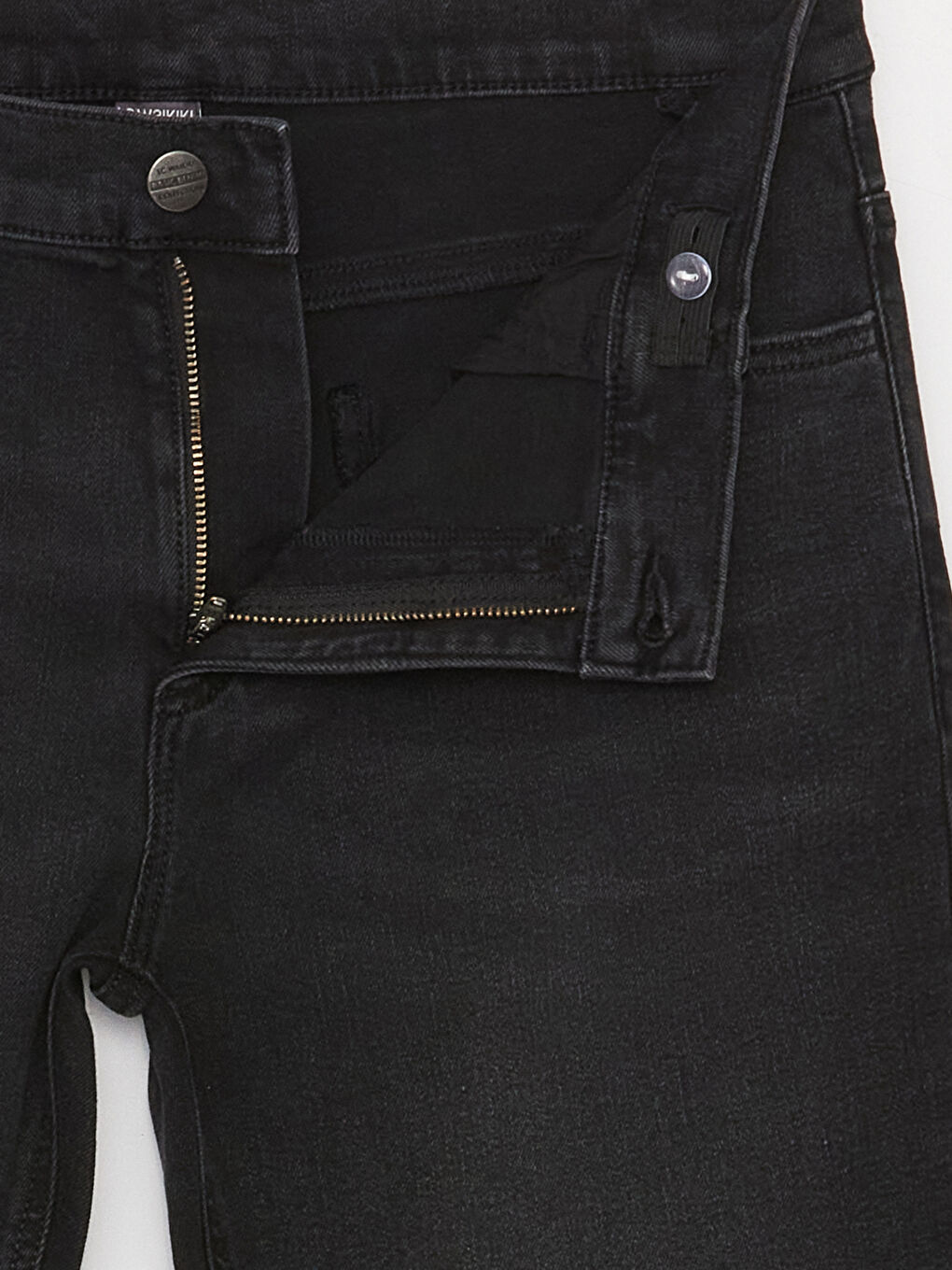 Jean à Taille Élastiquée Ajustable pour Garçons-2
