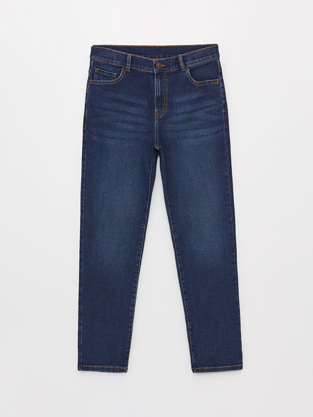 Adjustable Elastic Waist Boys' Jeans