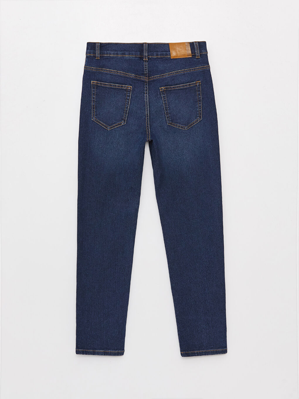 Adjustable Elastic Waist Boys' Jeans-1