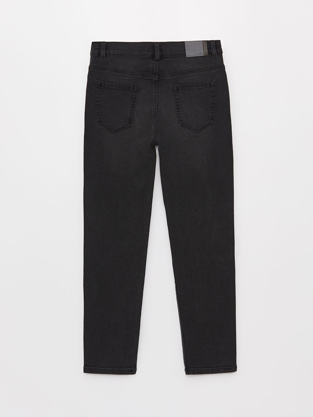 Adjustable Elastic Waist Boys' Jeans-1