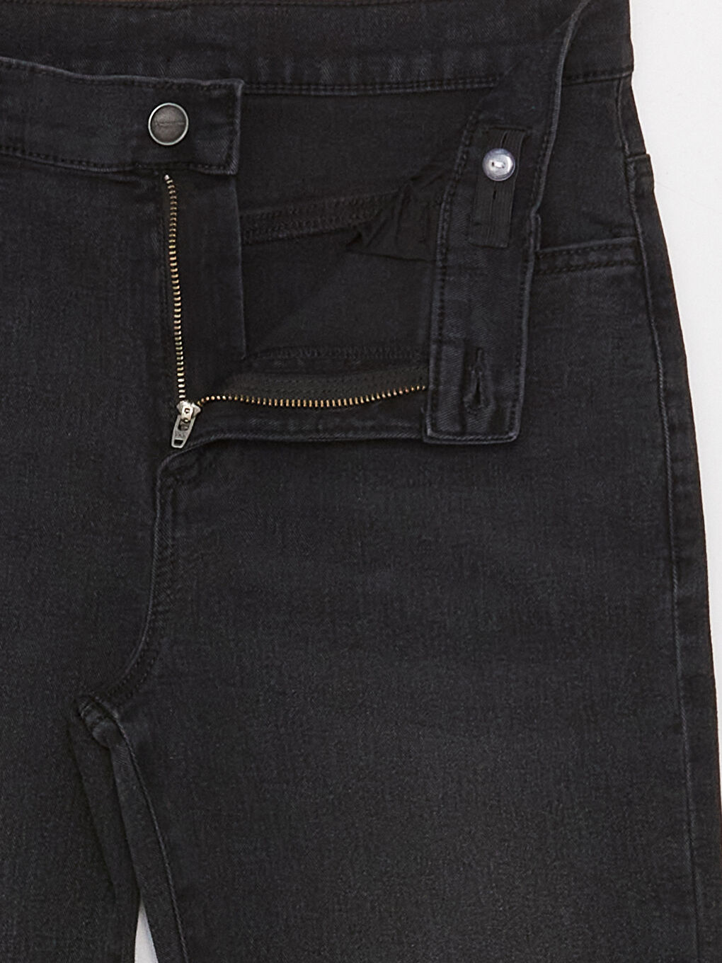 Adjustable Elastic Waist Boys' Jeans-2