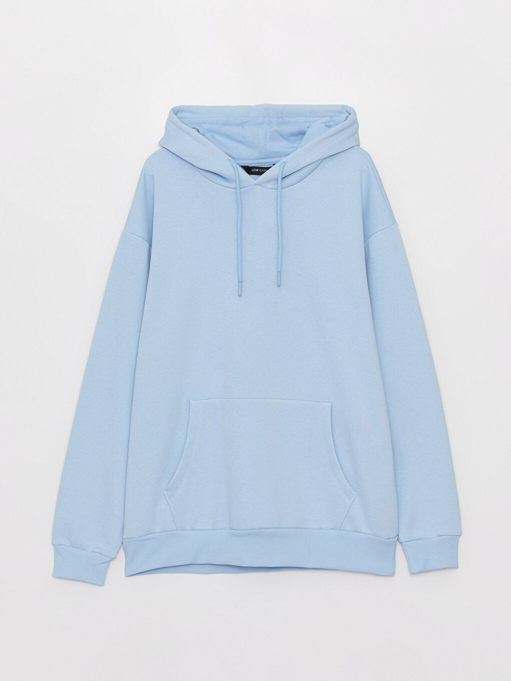 LCW Casual Mavi Uzun Kollu Erkek Kalın Hoodie - 5