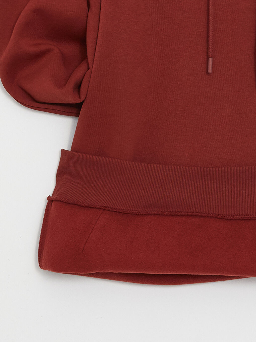 LCW Casual Bordo Uzun Kollu Erkek Hoodie - 6