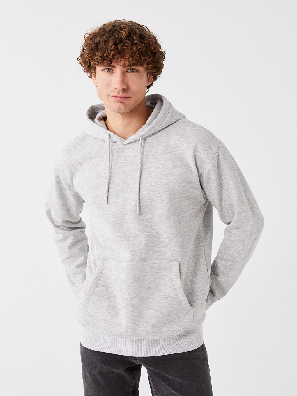 Long Sleeve Men's Thick Hoodie-1