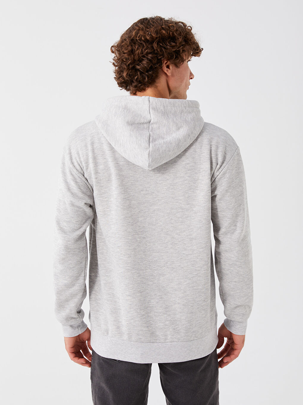 Long Sleeve Men's Thick Hoodie-4