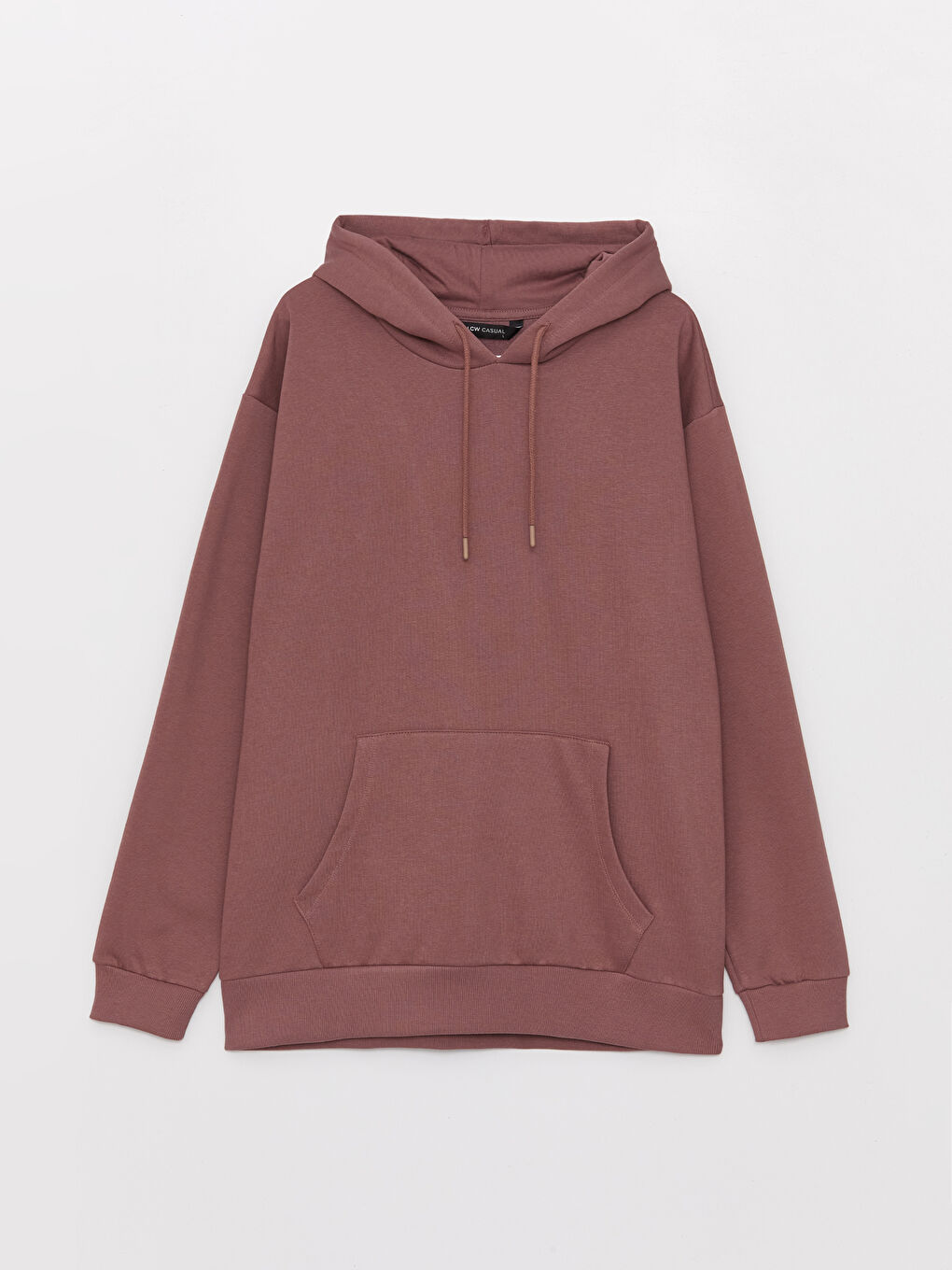 LCW Casual Mat Gül Kurusu Uzun Kollu Erkek Hoodie - 5