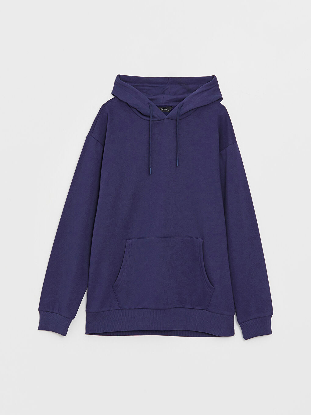 LCW Casual Açık Lacivert Uzun Kollu Erkek Hoodie - 5