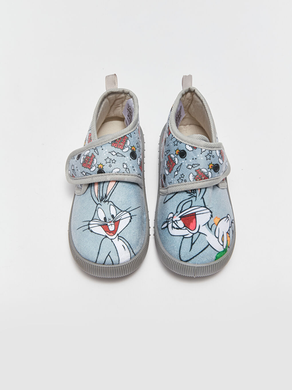 LCW STEPS Bugs Bunny Bedruckte Klettverschluss-Hausschuhe für Baby Jungen -W33546Z1-RQ0