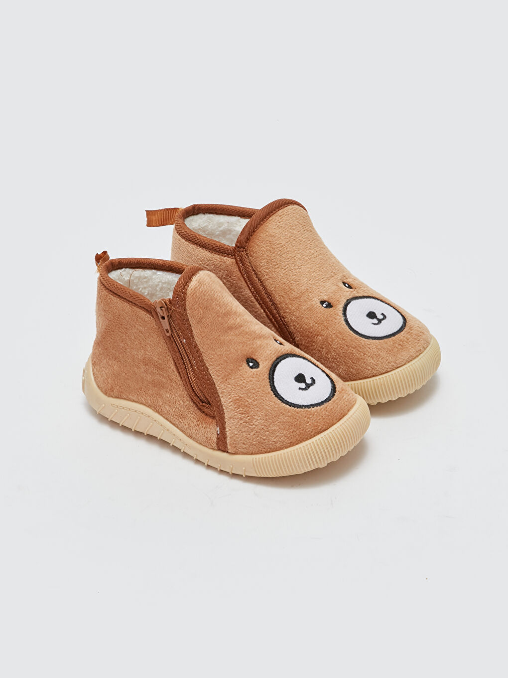 Hayvan Desenli Erkek Bebek Panduf