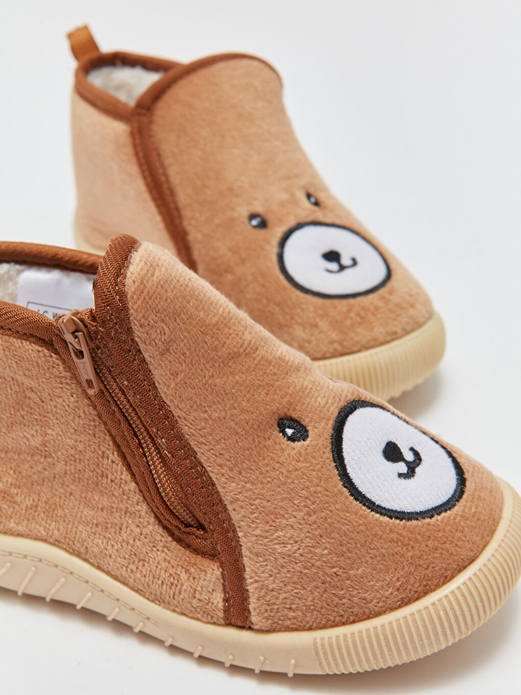 Hayvan Desenli Erkek Bebek Panduf-4