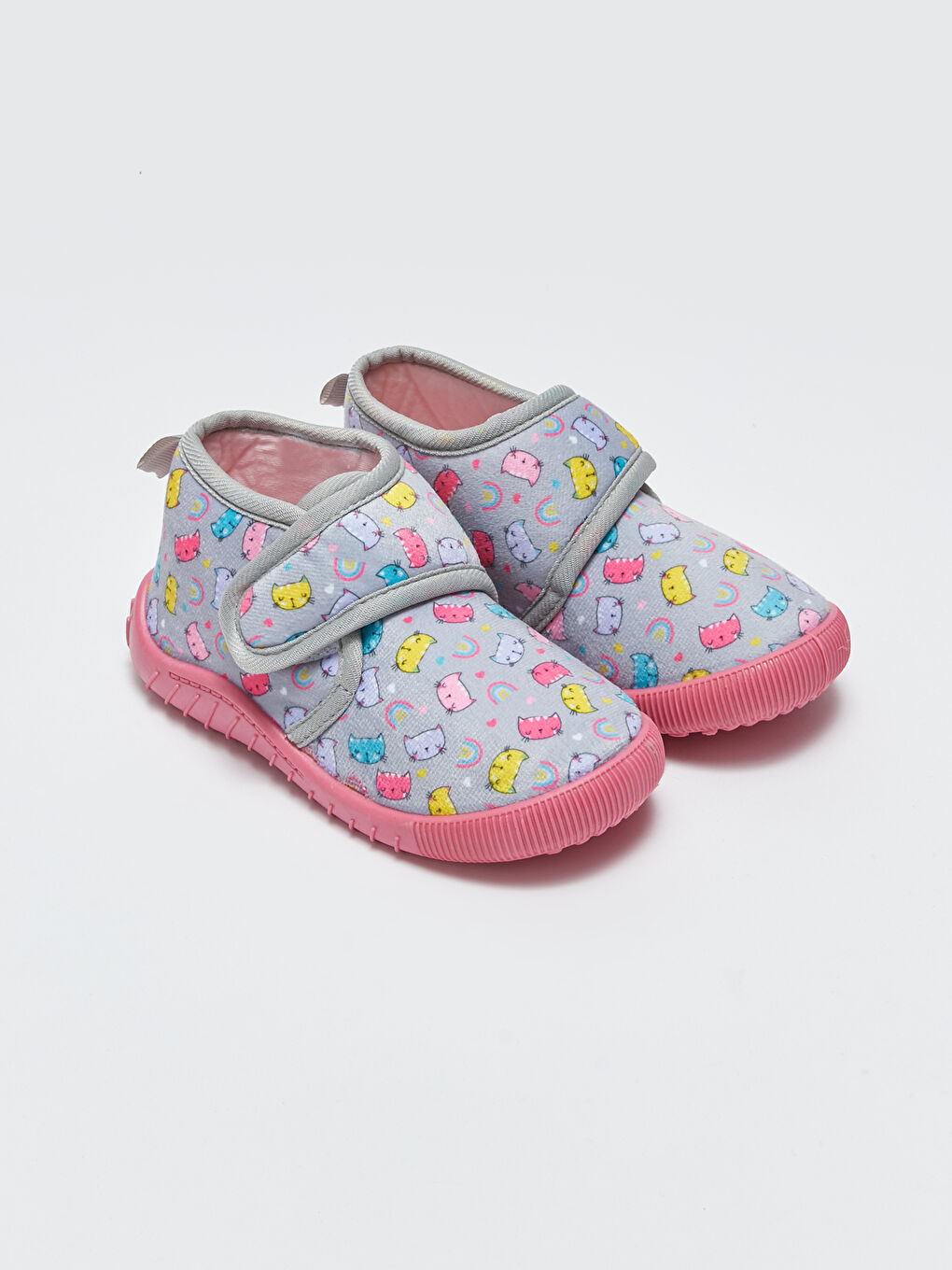 Printed Velcro Closure Baby Girl Panduf