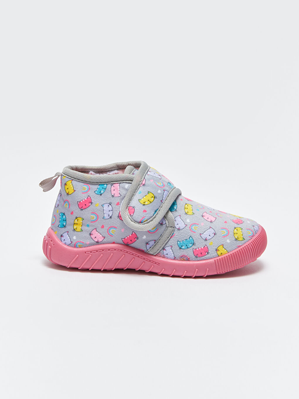 Printed Velcro Closure Baby Girl Panduf-1