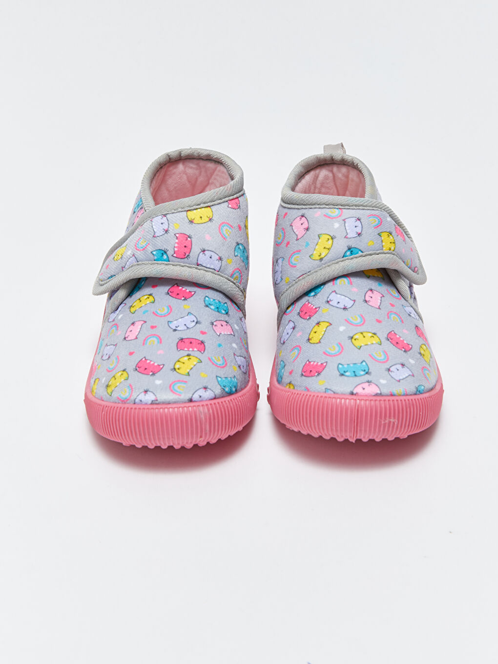 Printed Velcro Closure Baby Girl Panduf-2