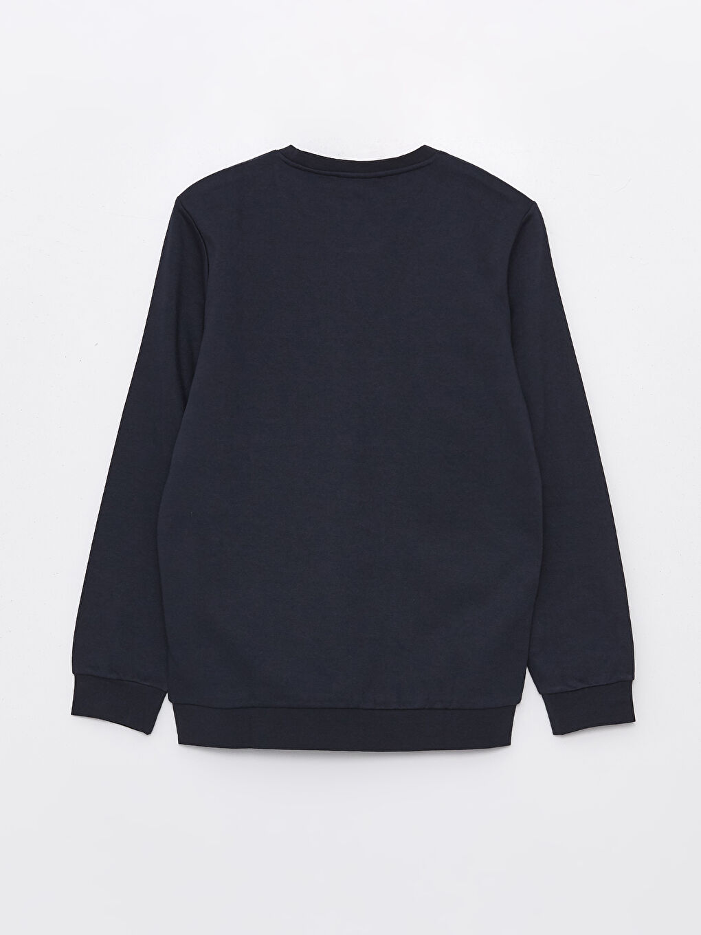 Crew Neck Printed Men's Thick Sweatshirt-6