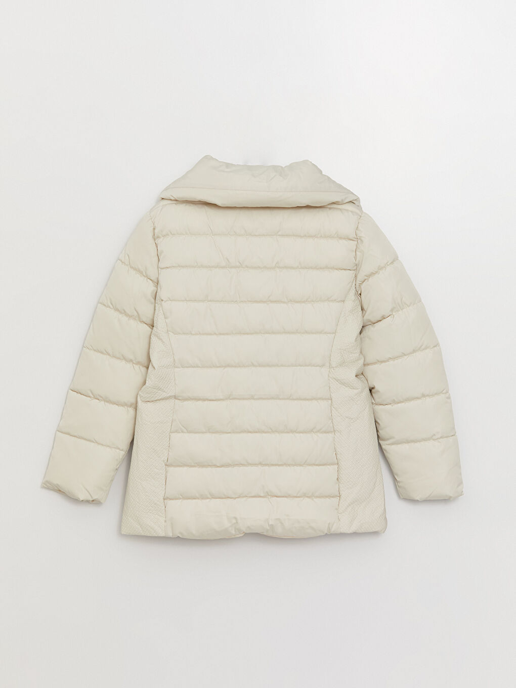 LCW Grace Turtle Neck Regular Long Sleeve Women's Puffer -W33684Z8-VAT