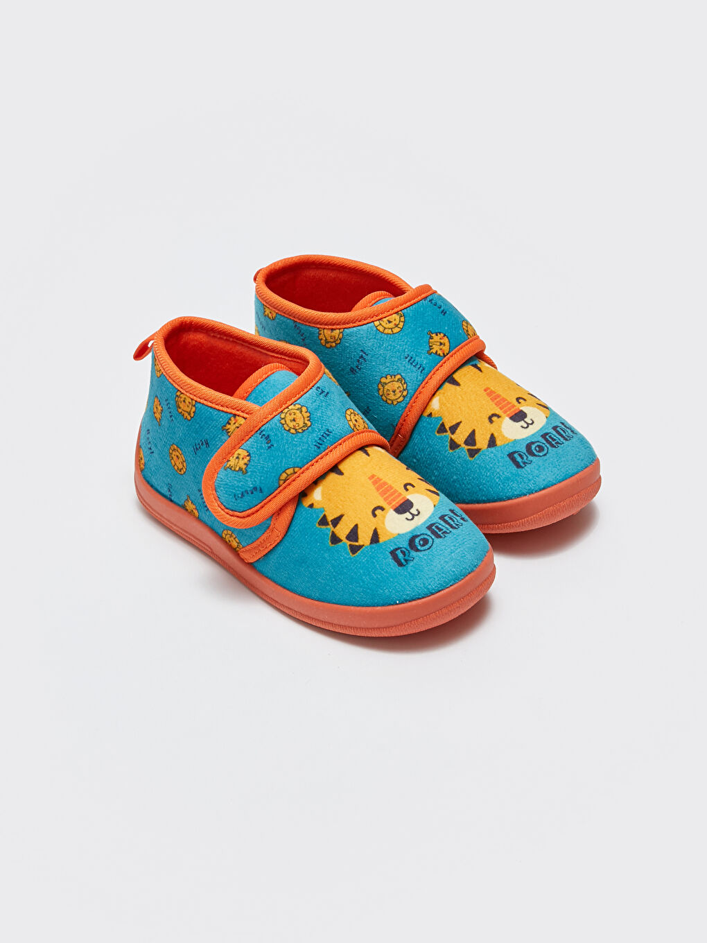 Printed Velcro Boys' Slipper Boots