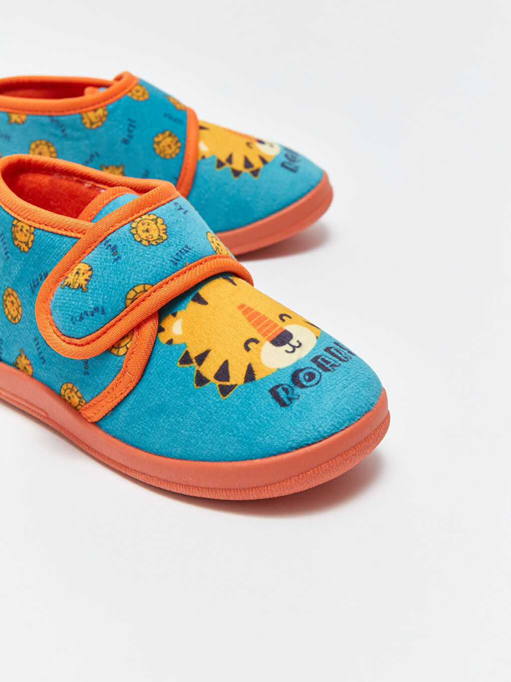 Printed Velcro Boys' Slipper Boots-2