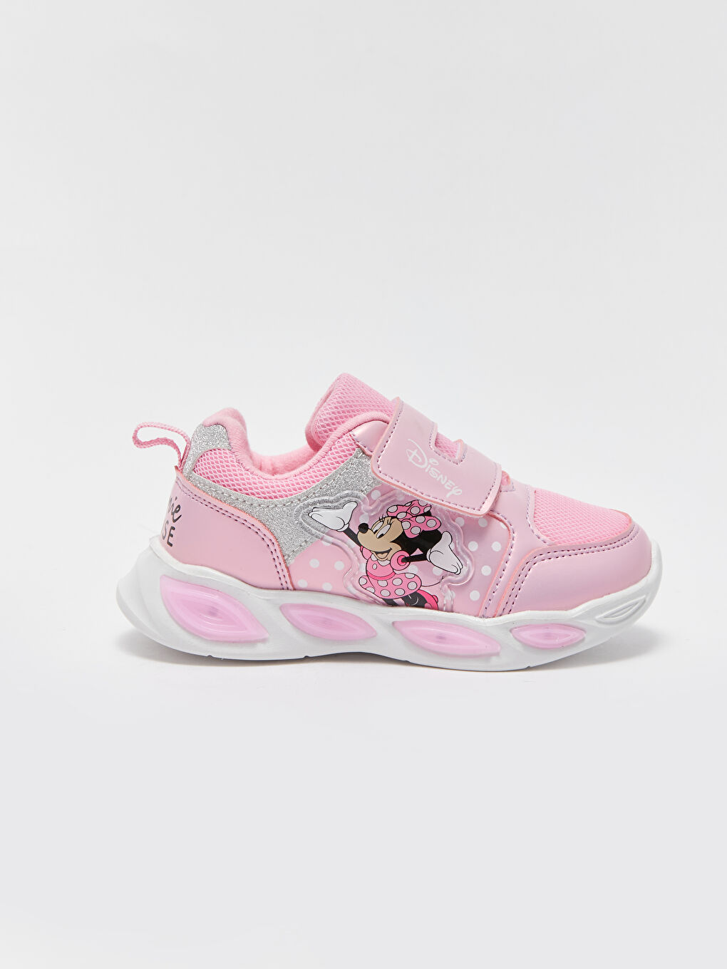 LCW STEPS Minnie Mouse Printed Light-Up Baby Girl Sports Shoes -W33716Z1-V7C