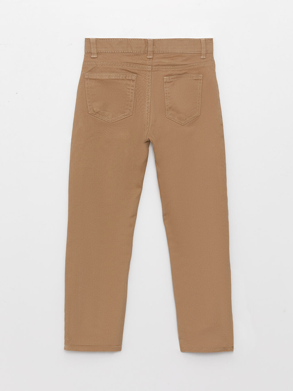 Bej Beli Ayarlanabilir Lastikli Erkek Çocuk Pantolon-3
