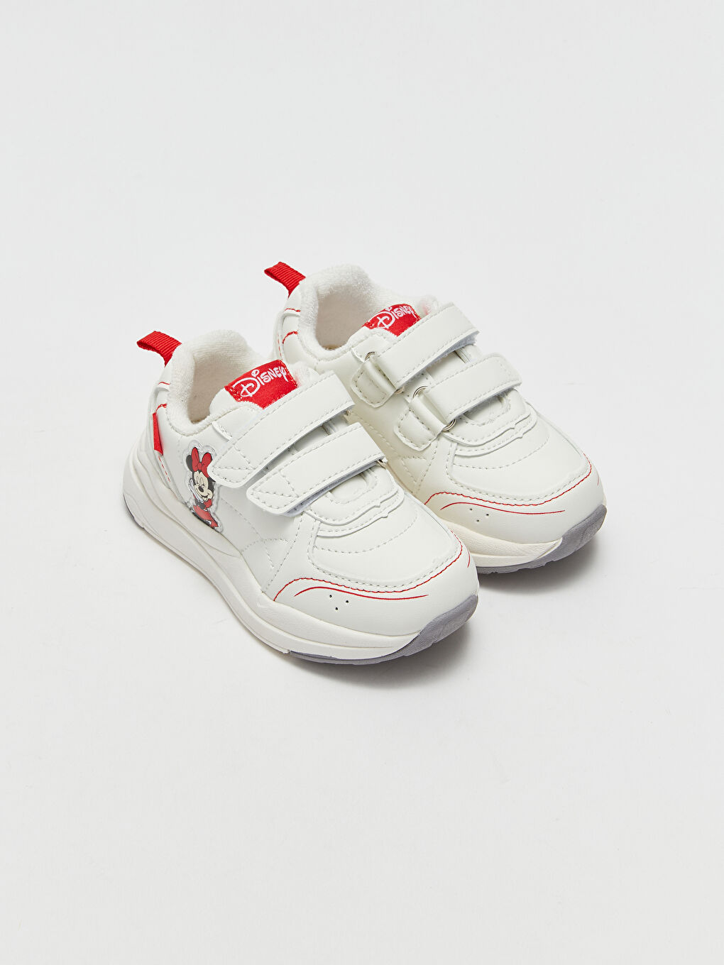 Minnie Mouse Licensed Hook and Loop Baby Girl Sneaker