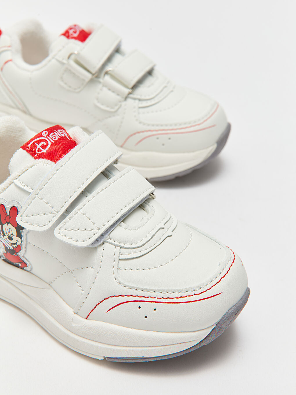 Minnie Mouse Licensed Hook and Loop Baby Girl Sneaker-2