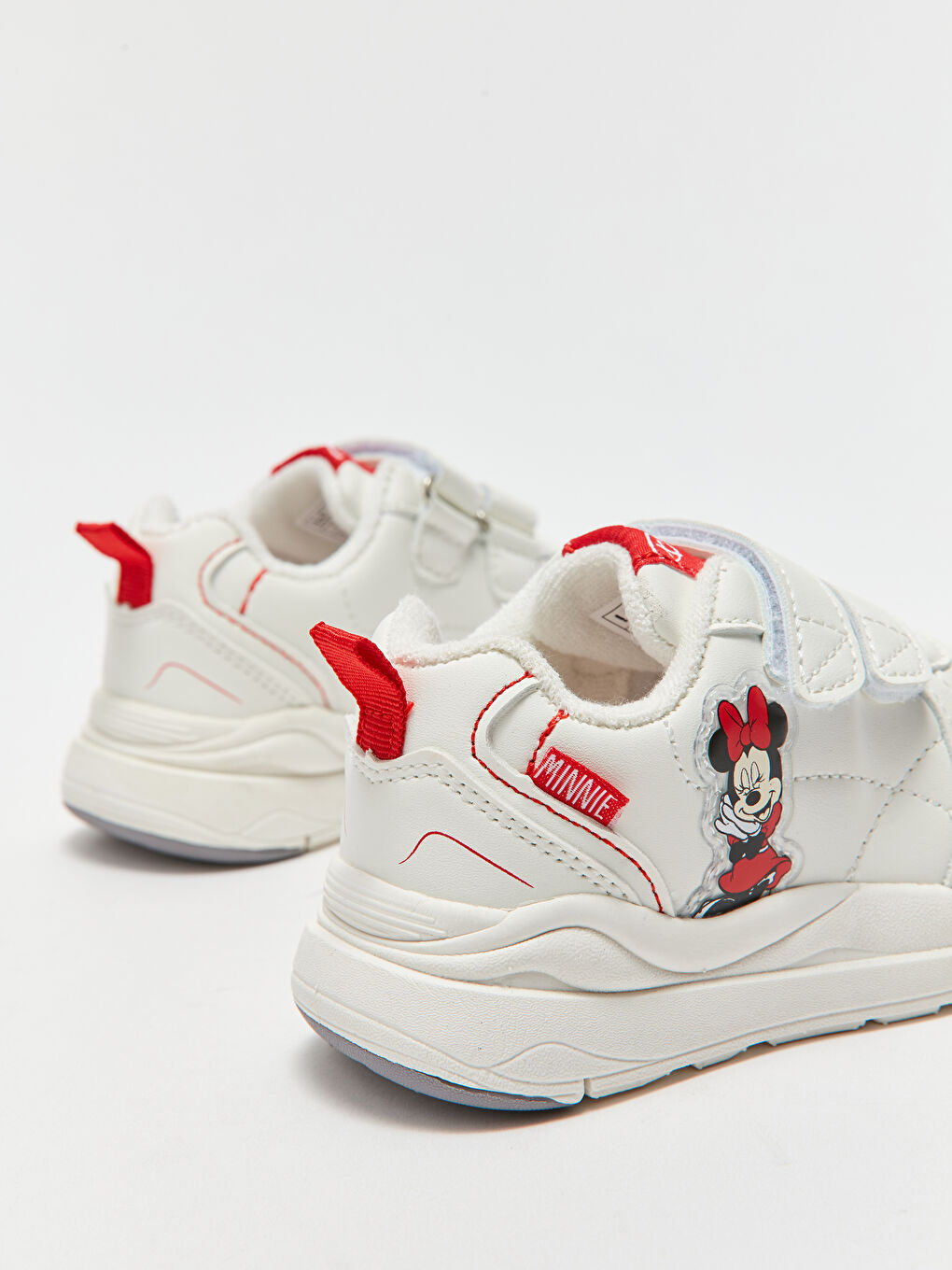Minnie Mouse Licensed Hook and Loop Baby Girl Sneaker-3