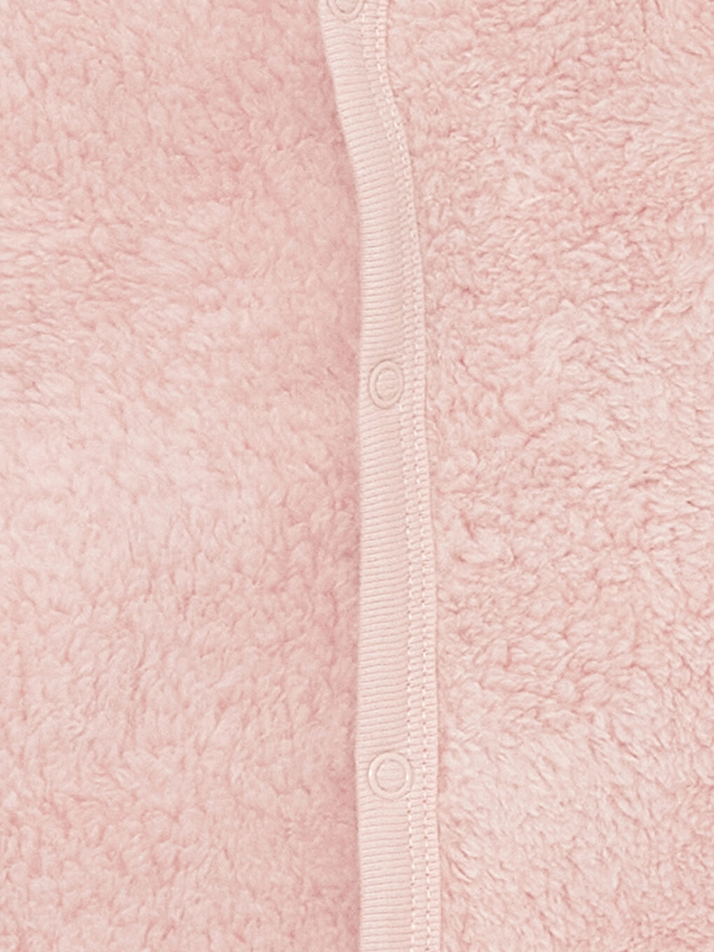 Gilet Basique Encolure en V Bébé Fille Peluche-2