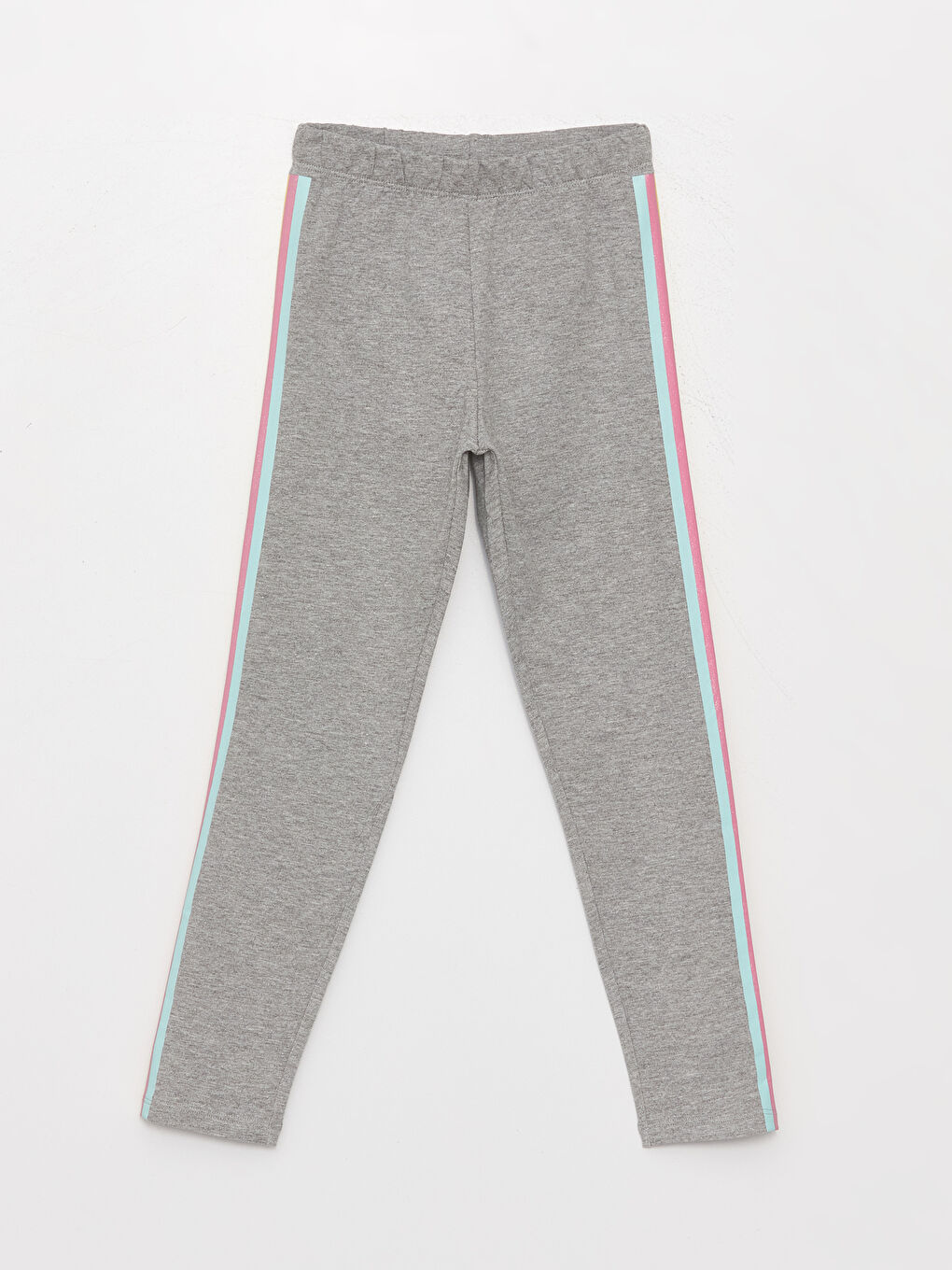 LCW Kids Elasticated Waist Girls' Long Leggings -W33771Z4-JMD