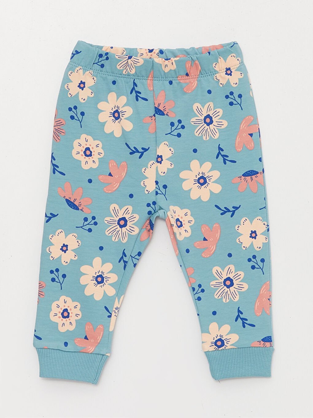 LCW baby Baby Girl Zip-Up Sweatshirt and Sweatpants 2-Pack Set -W33777Z1-LQQ