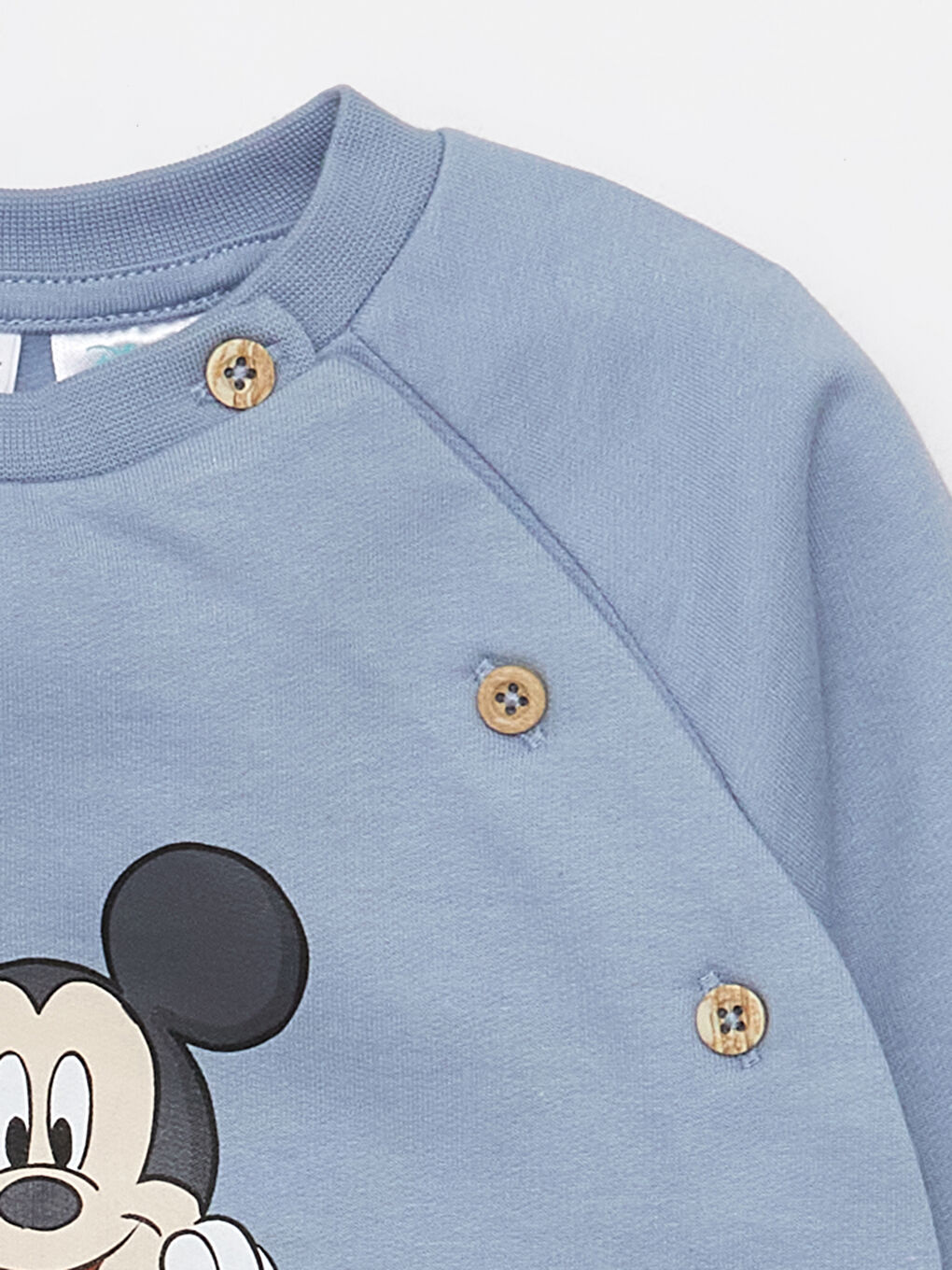 LCW baby Okrugli izrez Mickey Mouse štampani pidžama komplet za bebe dečake -W33819Z1-S5W
