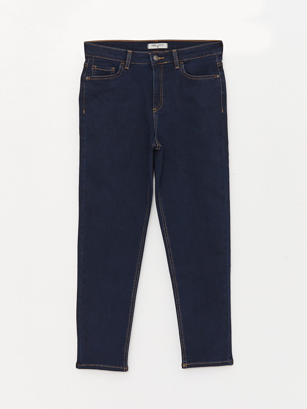 İndigo Slim Fit Kadın Jean Pantolon-4