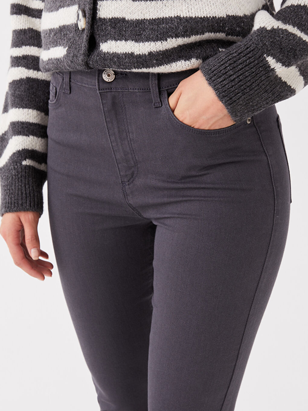Jean Slim pour Femmes-1