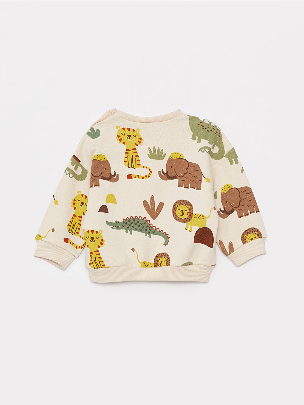 Дөңгелек жағалы ұл балаға арналған свитшот және спорттық шалбар 2 данадан тұратын-5