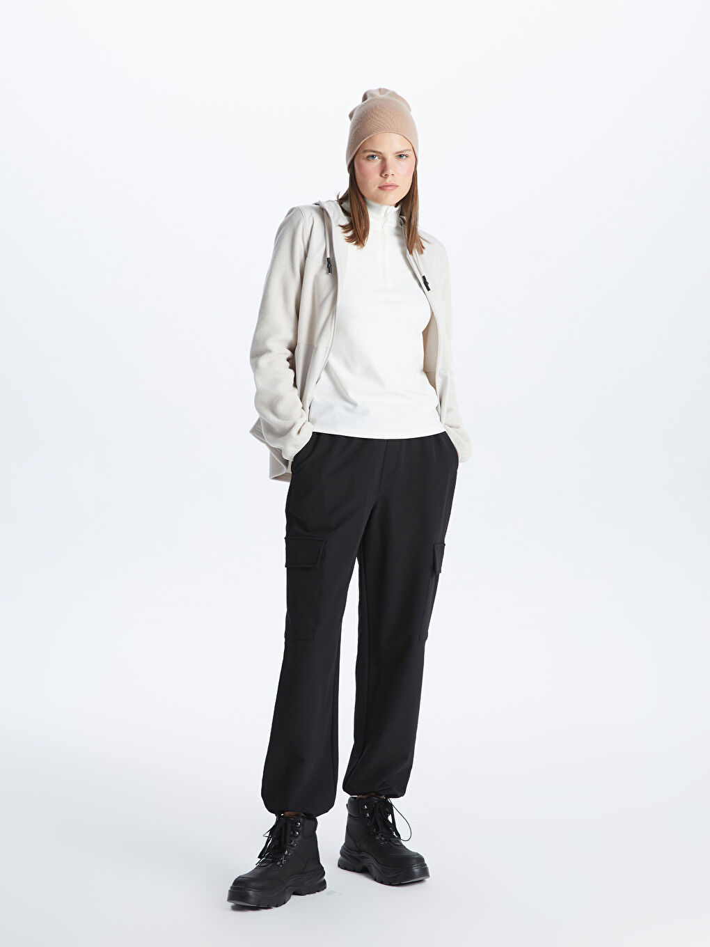 Xside Active Pantalone za Žene sa Elastičnim Strukem i Udobnim Krojem -W33990Z8-CVL