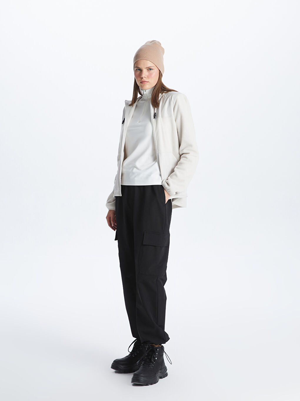 Xside Active Pantalone za Žene sa Elastičnim Strukem i Udobnim Krojem -W33990Z8-CVL