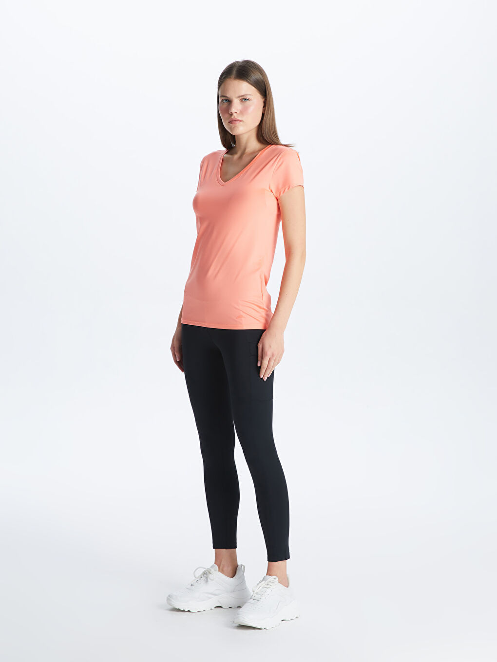 XSIDE ACTIVE Women's Elastic Waist Reflector Printed Leggings -W34019Z8-CVL