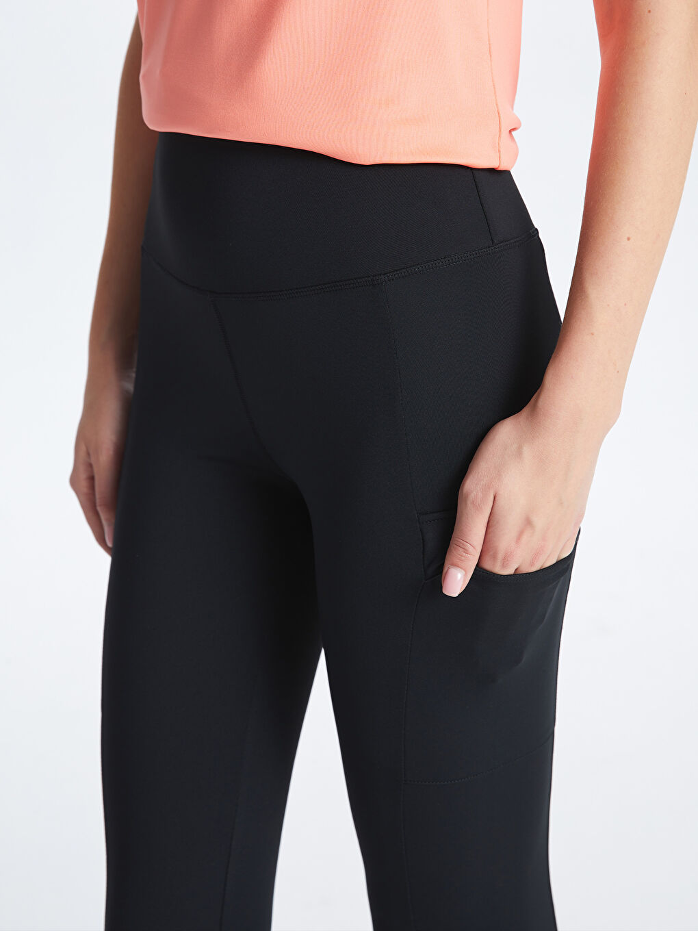 XSIDE ACTIVE Women's Elastic Waist Reflector Printed Leggings -W34019Z8-CVL
