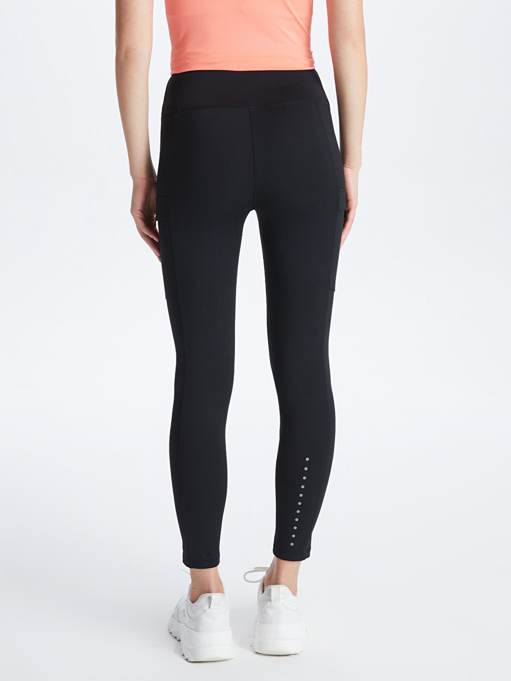 XSIDE ACTIVE Women's Elastic Waist Reflector Printed Leggings -W34019Z8-CVL
